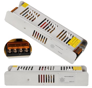 ZASILACZ MODUŁOWY SLIM IP20 200W