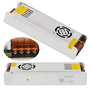 ZASILACZ MODUŁOWY SLIM IP20 24V 500W