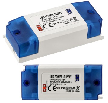 ZASILACZ PLASTIKOWY IP20 12W