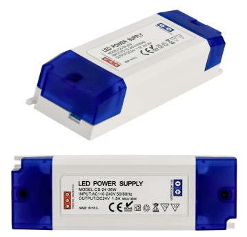 ZASILACZ PLASTIKOWY IP20 24V 36W