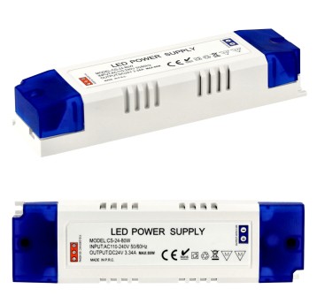 ZASILACZ PLASTIKOWY IP20 24V 80W