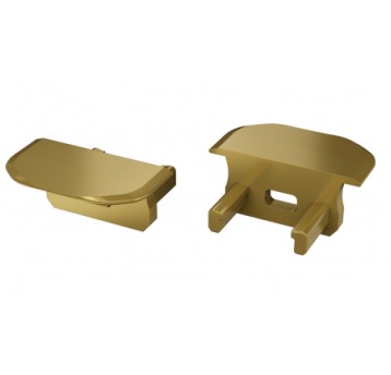 ZAŚLEPKA B BEZ OTWORU ZŁOTY MAT