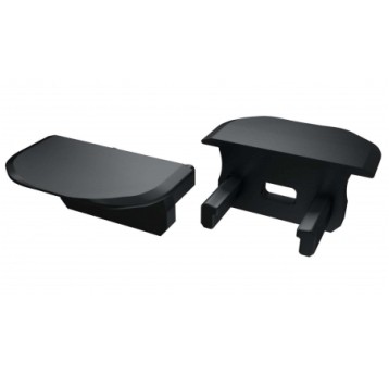 ZAŚLEPKA B OKRĄGŁA Z OTWOREM CZARNA