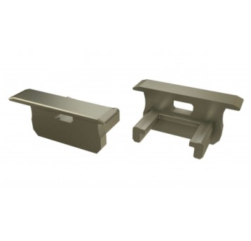 ZAŚLEPKA B PŁASKA Z OTWOREM INOX