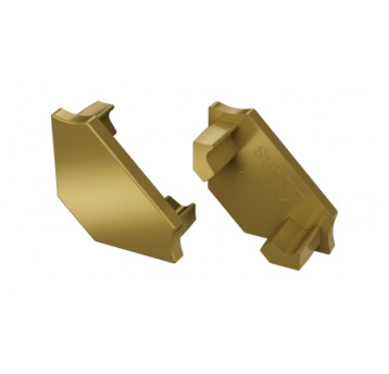 ZAŚLEPKA C BEZ OTWORU ZŁOTY MAT