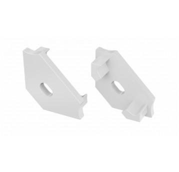 ZAŚLEPKA C Z OTWOREM BIAŁA