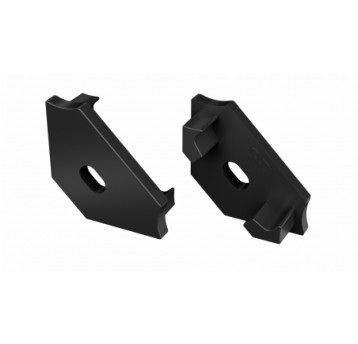 ZAŚLEPKA C Z OTWOREM CZARNA