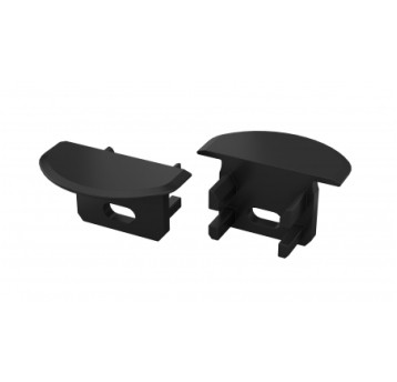 ZAŚLEPKA U Z OTWOREM CZARNA