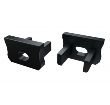 ZAŚLEPKA X Z OTWOREM CZARNA