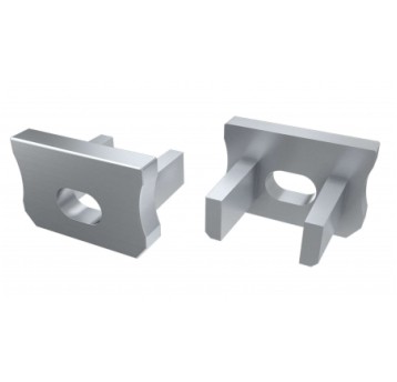 ZAŚLEPKA X Z OTWOREM SZARA