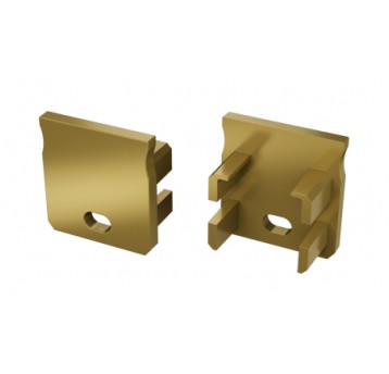 ZAŚLEPKA Y Z OTWOREM ZŁOTY MAT