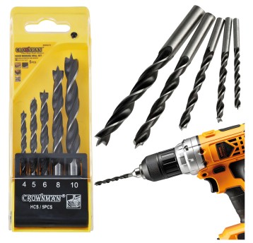 ZESTAW 5 SZTUK WIERTEŁ DO BETONU