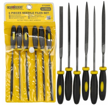 ZESTAW 6 SZTUK PILNIKÓW IGŁOWYCH