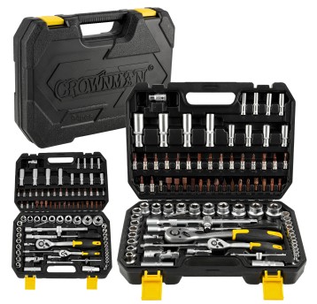 ZESTAW 94 ELEMENTÓW NASADEK