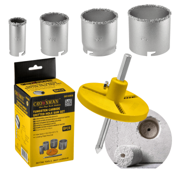 ZESTAW OTWORNIC Z WĘGLIKIEM WOLFRAMU