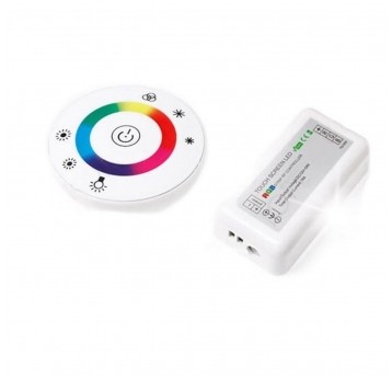 ZESTAW STEROWNIK + PILOT RGB RF OKRĄGŁY W