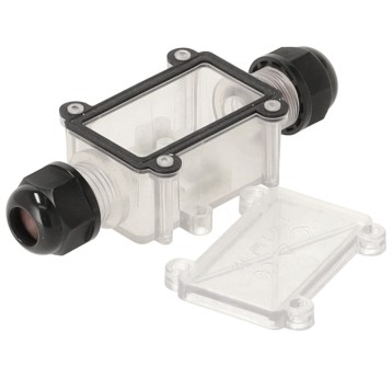ZŁĄCZE KABLOWE IP68 Z PUSZKĄ TRANSPARENTNĄ