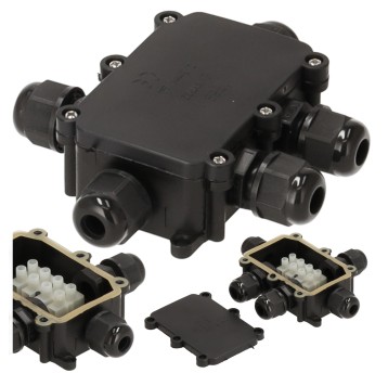 ZŁĄCZE KABLOWE IP68 Z PUSZKĄ X5