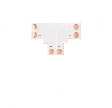 ZŁĄCZKA T DO TAŚM LED 10MM 2PIN