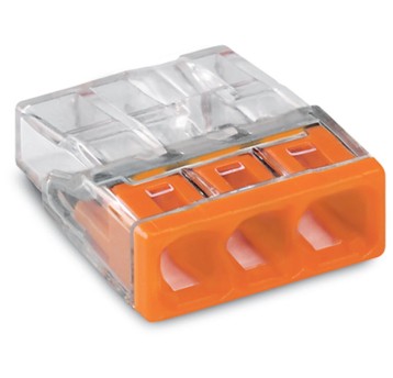 ZŁĄCZKA WAGO ZACISKOWA 3-OTWOROWA 2273-203