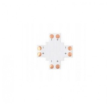 ZŁĄCZKA X DO TAŚM LED 8MM 2PIN