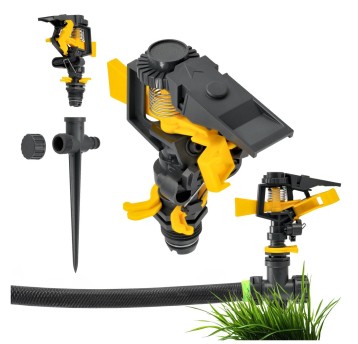 ZRASZACZ OBROTOWY NA PLASTIKOWEJ SZPILCE